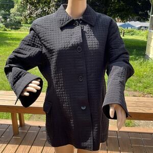 ESprit quilted jacket black large